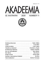 Akadeemia 11 2020